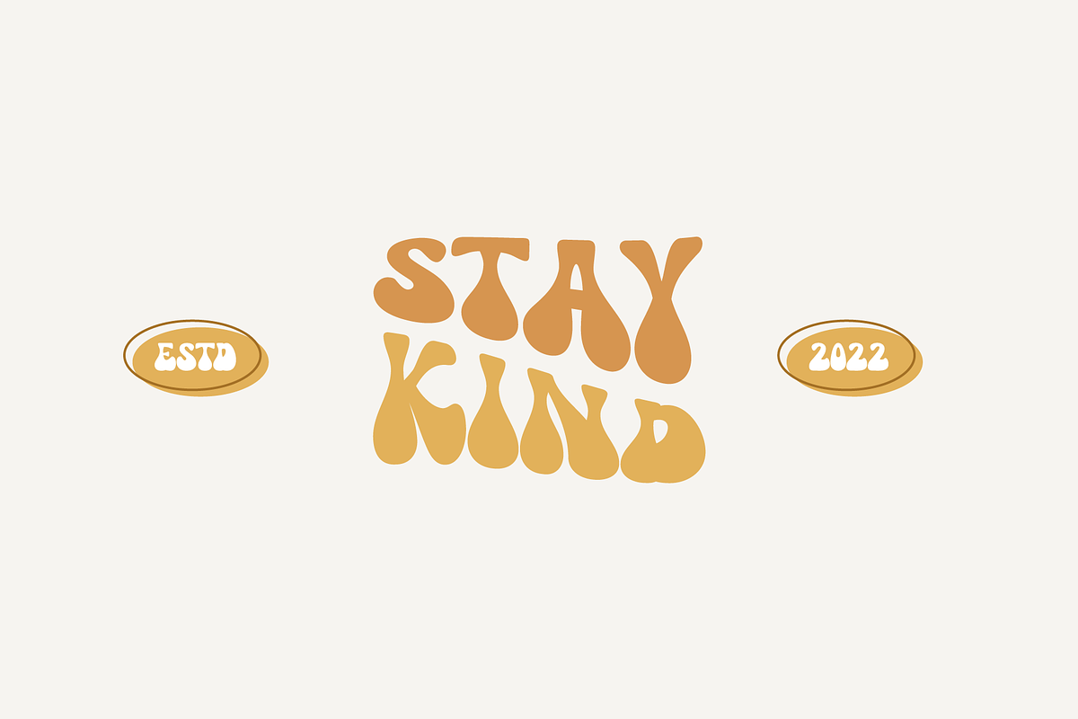 Magic Bloom - A Groovy Font, a Font by Pen Culture (Photo 3 of 6)