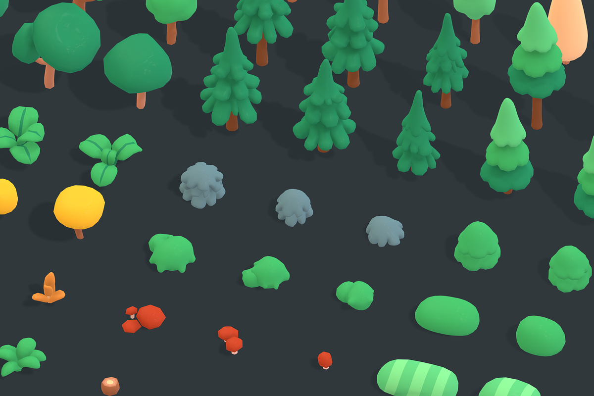 Nature Forest - Animation Asset, an Environmental 3D Model by Polydactyl (Photo 12 of 36)