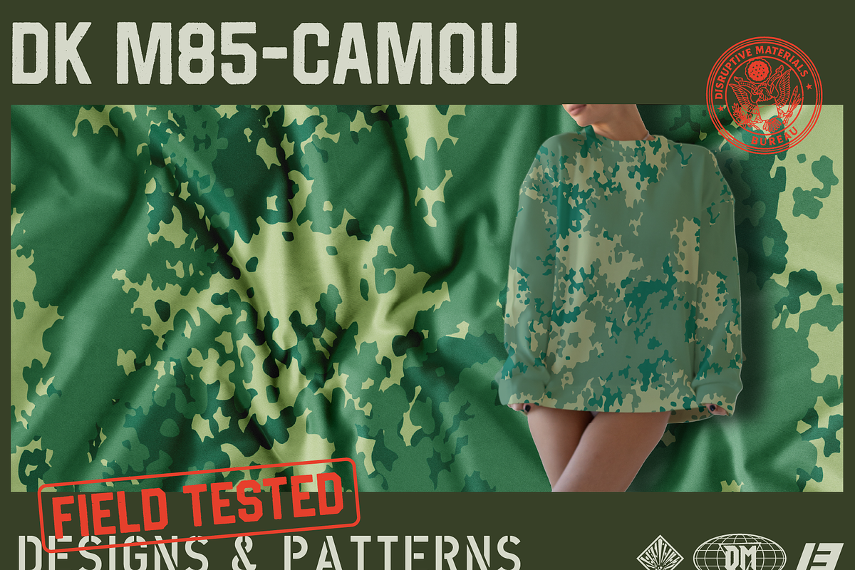 DK M85 Camouflage Seamless Pattern, a Pattern Graphic by darkmatter_graphicworks (Photo 1 of 3)