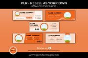 PLR Email Signatures Canva Template, a Templates & Theme by Jennifer Magri Templates (Thumbnail 3 of 5)
