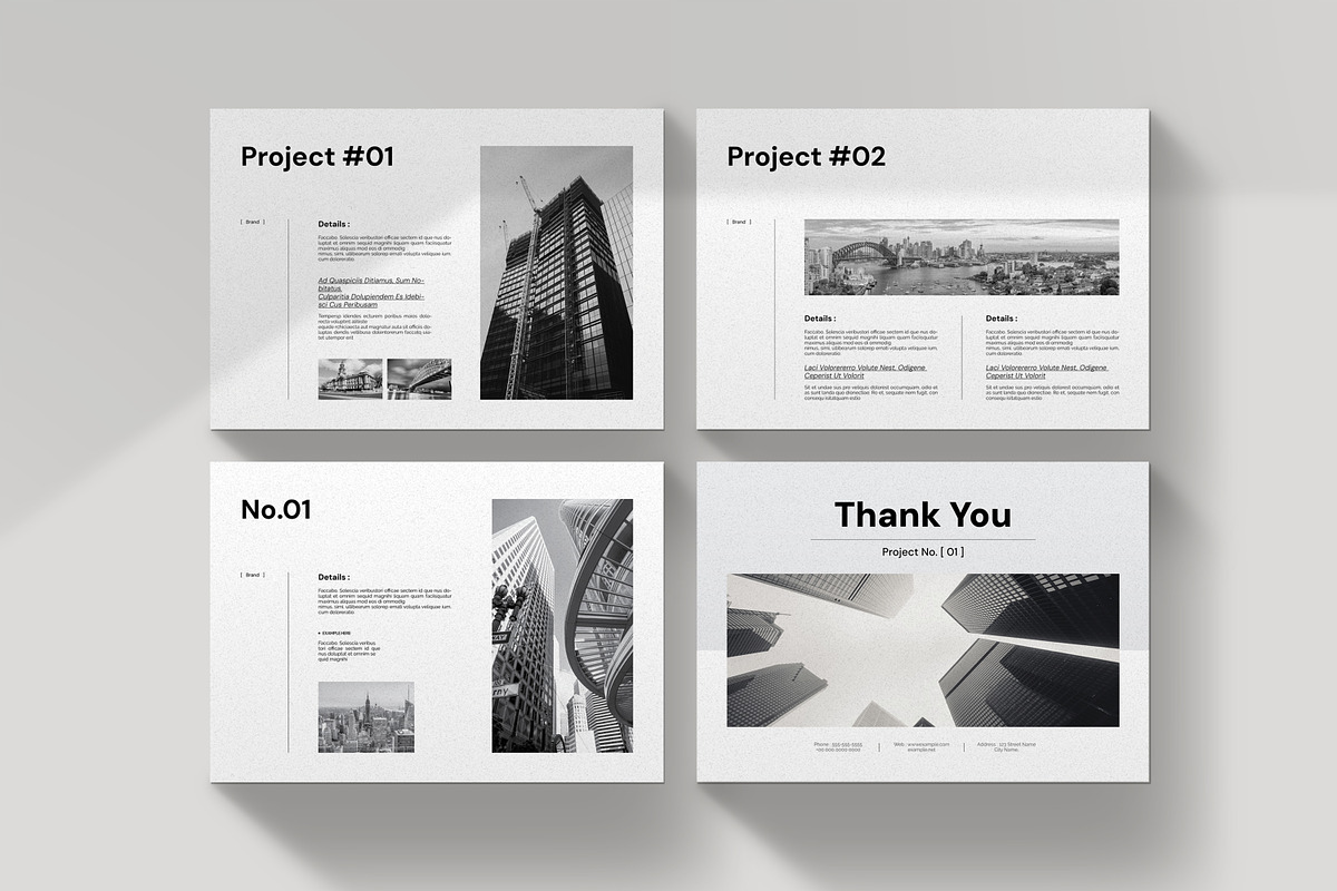 Architecture Brochure Template, a Brochure Template by PrintIdea (Photo 6 of 6)