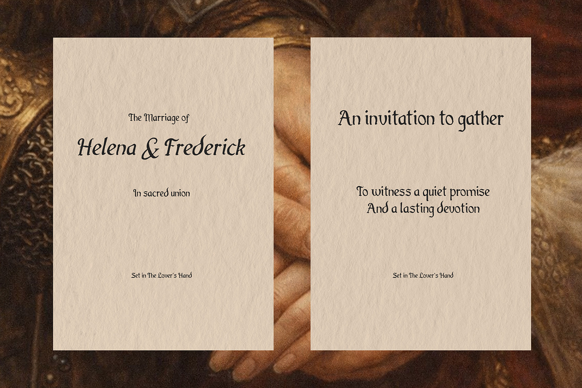 The Lover’s Hand Font Family, a Handwritten Font by BilberryCreates (Photo 9 of 20)