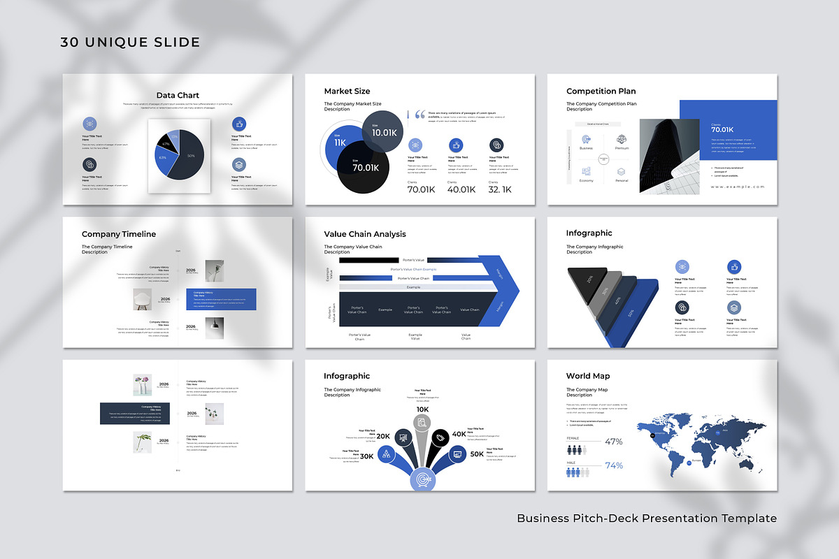 Business Pitch-Deck Presentation Tem preview 8