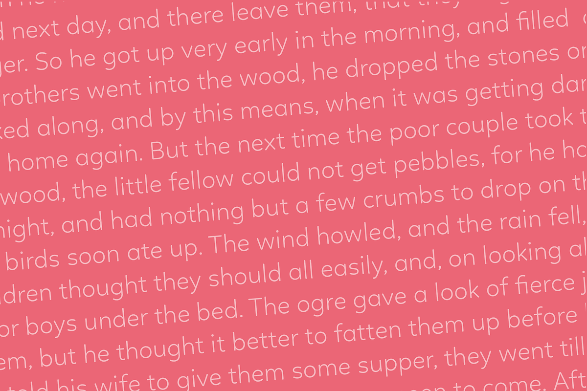Linotte type family preview 7