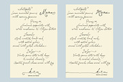 Elisabeth Darlington with Bows, a Script Font by PeachCreme (Thumbnail 12 of 22)