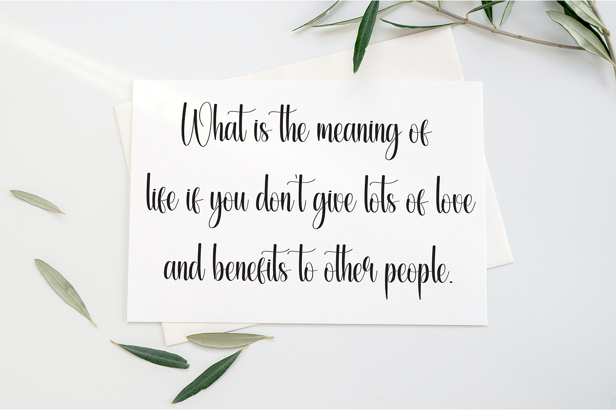 Sometimes | Script Font, a Handwritten Font by Scratchones (Photo 3 of 9)