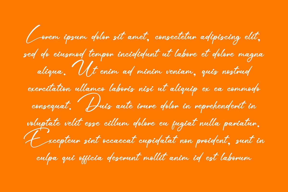 Costtarigain Signature Font, a Script Font by Basnistudio (Photo 7 of 11)