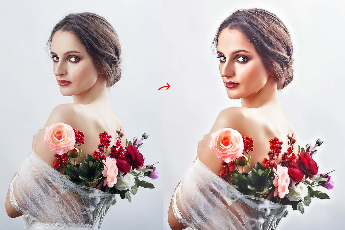 Professional Oil Paint, an Action Add-On by MRI STUDIO (Photo 3 of 13)