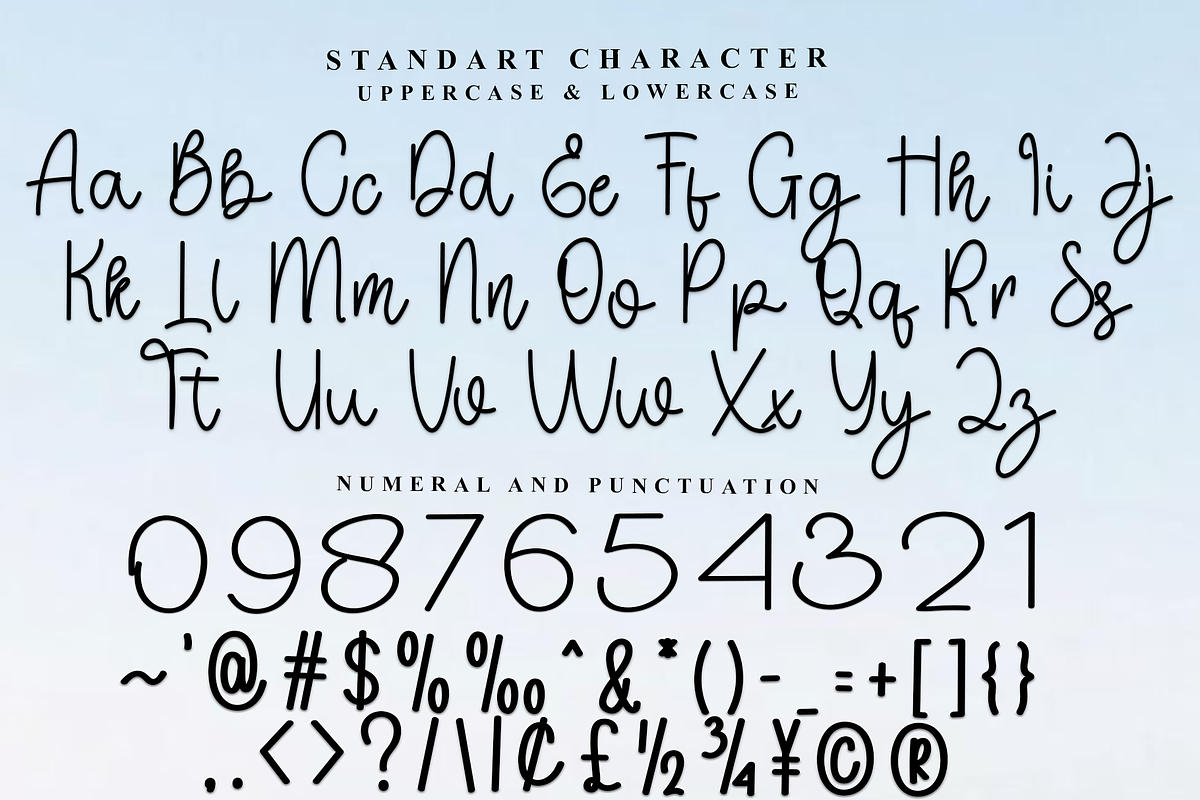 Jersey, a Handwritten Font by InermediaSTUDIO (Photo 5 of 7)