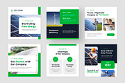 Solar Energy Instagram Templates, a Social Media Template by artbart (Thumbnail 7 of 9)