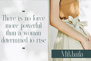 Beligat Elegant Ligature Serif, a Serif Font by Alfinart (Thumbnail 9 of 10)