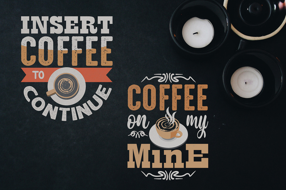 Coffee Quotes SVG Cricut Vol 7, a Decorative Illustration by Tosca Digital (Photo 4 of 5)