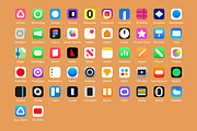 Abstract iOS 14 Icons, an Outline Icon by 123done (Thumbnail 3 of 4)