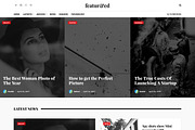 Featured WordPress Theme, a WordPress Template by Theme Junkie (Thumbnail 1 of 4)