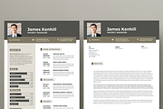 Vol.39 Resume & CV Template, a Resume Template by Hito Graphic (Thumbnail 3 of 8)
