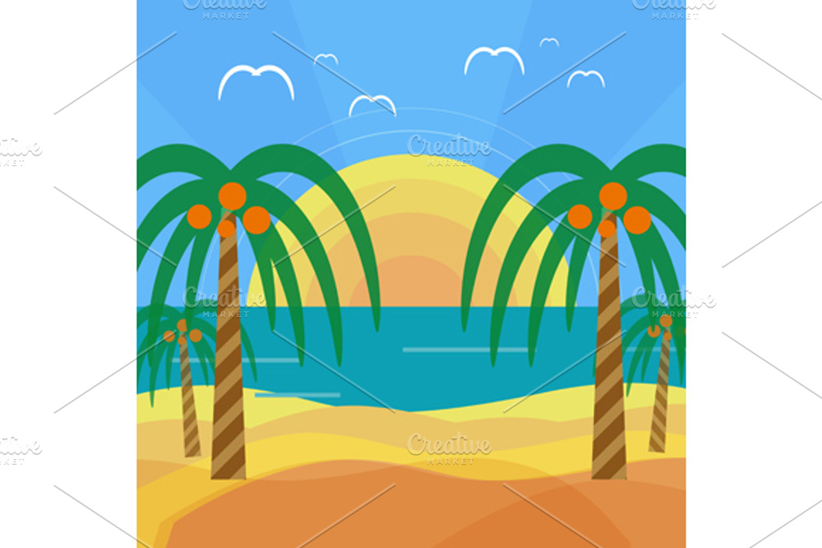 Set triangle background. preview 3