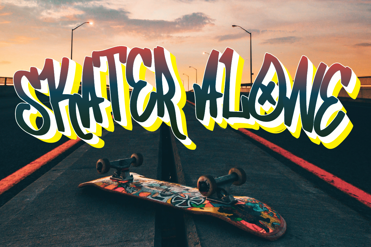Cruel Machine, a Handwritten Font by Hello Good Studio (Photo 2 of 6)