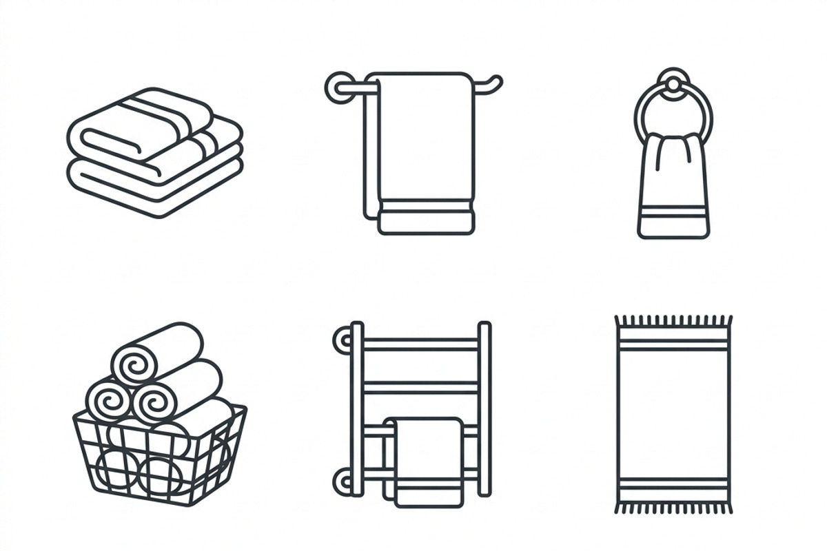 Bundles Set Soap Boutique Icon, an Outline Icon by adenpinkstore (Photo 7 of 12)