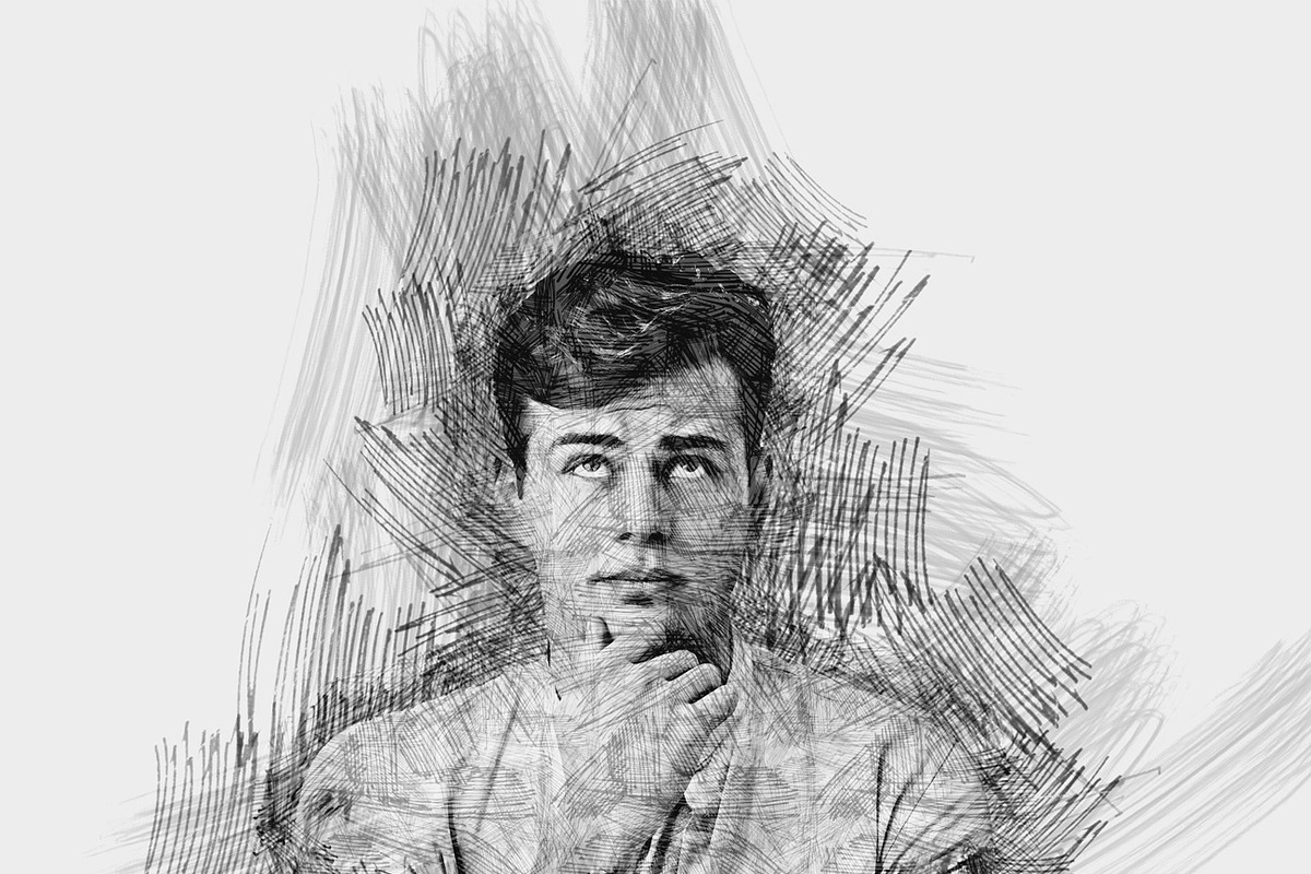 Photo to Pencil Sketch Effect PS Action
