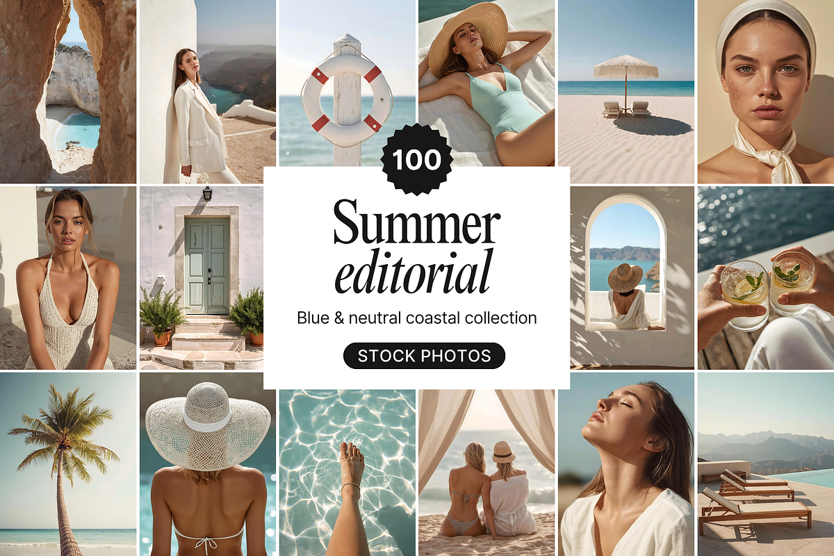 Summer Editorial Stock Photos Bundle, a Photo by DigiPax (Photo 1 of 10)
