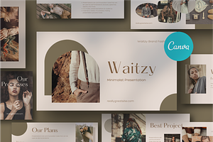 Waitzy Brand - Canva Presentation