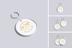 Key Ring Mockup