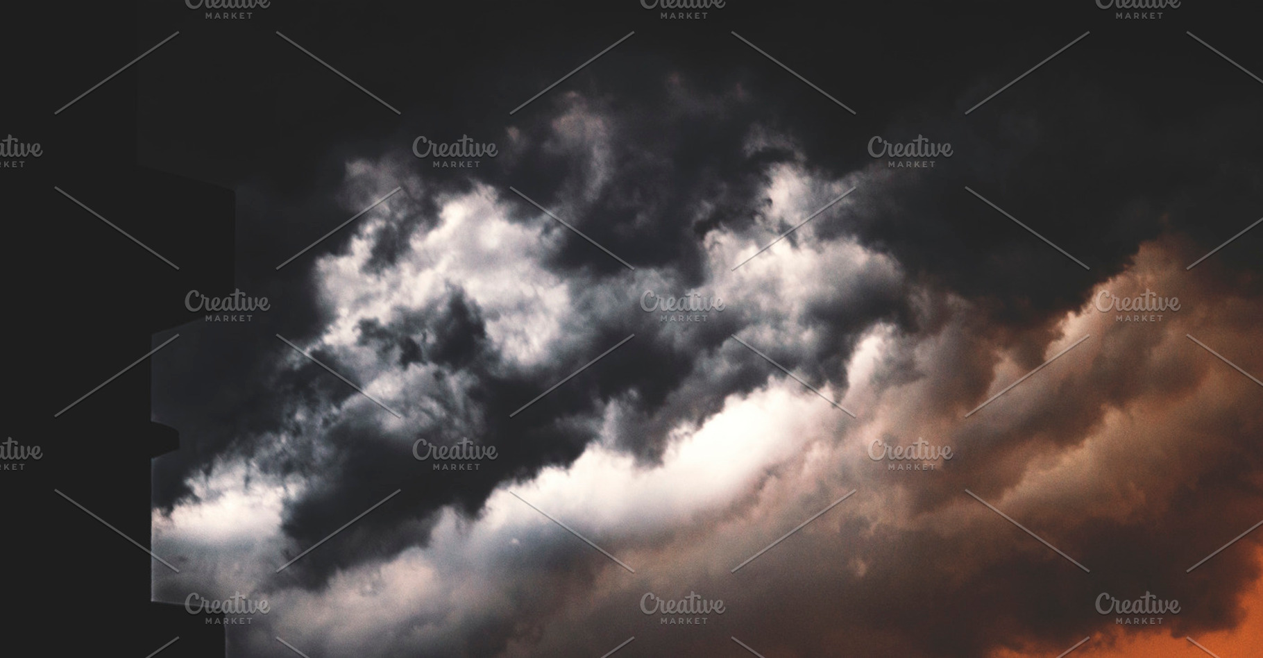 Dark and Furious Sky, a Nature Photo by Shots By RC