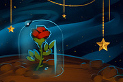 The Little Prince Set, an Animal Illustration by Ira Cvetnaya (Thumbnail 3 of 7)