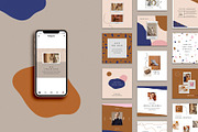 Animated Stylish Instagram Posts, a Social Media Template by Ruby&Heart Studio (Thumbnail 2 of 8)