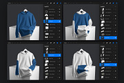 Mockup Oversize Hoodie For Procreate, a Hoody Mockup by Grow Design Craft Studio (Thumbnail 3 of 9)