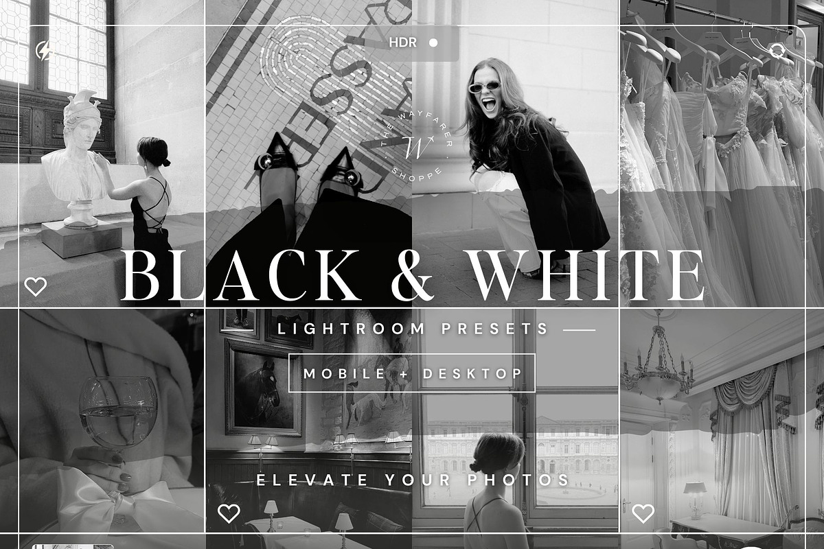175+ Chic Girl Lightroom Presets, a Preset Add-On by TheWayfarerShoppe (Photo 4 of 11)