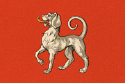 35 Vintage Heraldry Illustrations, an Animal Illustration by Century Library (Thumbnail 3 of 6)