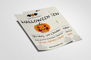 Halloween Party Flyer, a Flyer Template by DGTouch (Thumbnail 4 of 4)