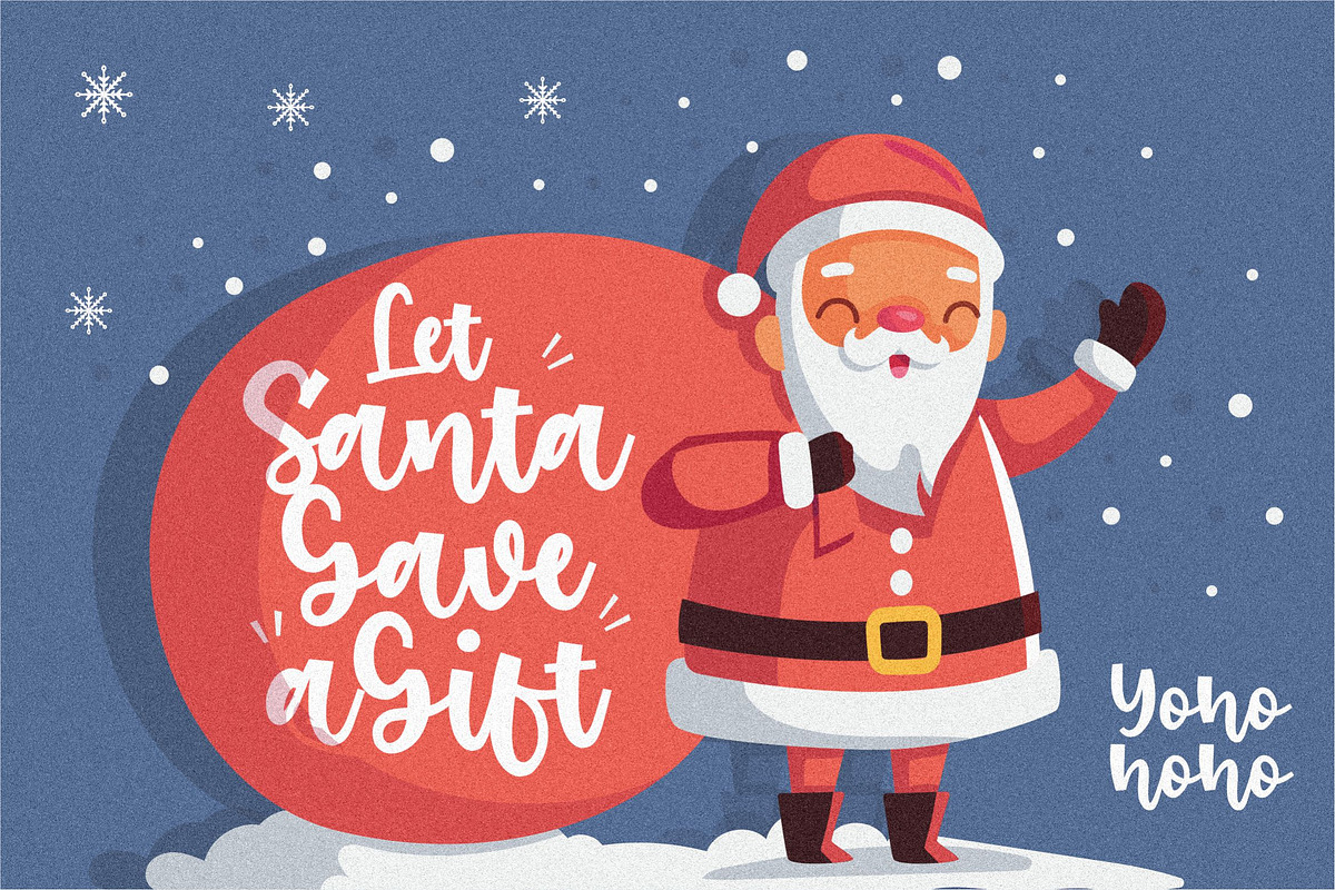 Santa Robin - Handwritten Font, a Slab Serif Font by Balpirick Studio (Photo 2 of 7)