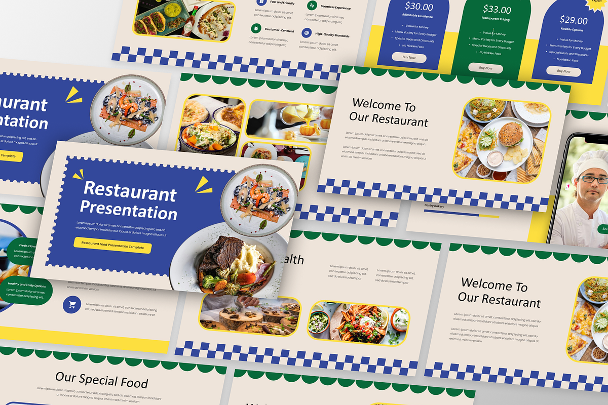 Bitebliss - Restaurant Food, a Presentation Template by GraphauseProject (Photo 4 of 6)