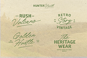 Hunter Youth - Vintage Font Duo, a Sans Serif Font by DzikrulAulia (Thumbnail 3 of 10)