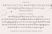 Inkspill Script and Sans Font Duo, a Handwritten Font by Beck McCormick (Thumbnail 10 of 11)