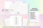 Pastel Digital Planner ( 564 Pages ), a Stationery Template by Tas Creative Studio (Thumbnail 6 of 8)