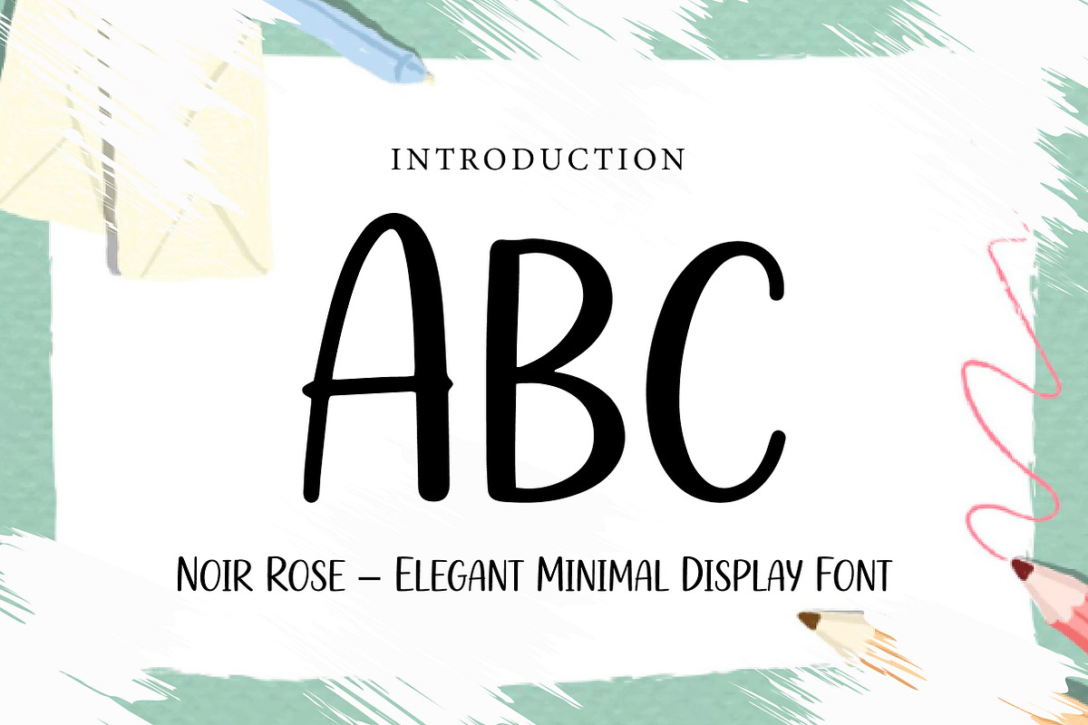 Noir Rose, a Handwritten Font by Wow Magic (Photo 2 of 3)