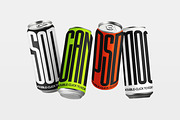 Metal Soda Can Mockup, a Product Mockup by Lemockup (Thumbnail 1 of 4)