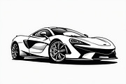 Luxury Car Clipart Vector Bundle, an Illustration by Creativeshirt (Thumbnail 7 of 9)