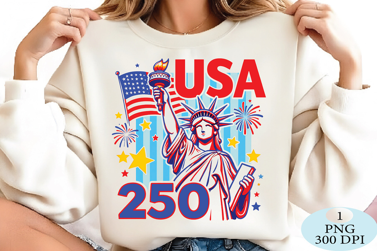 4th of july png, Striped Patriotic, a Seasonal Illustration by Daily.Designs (Photo 2 of 5)
