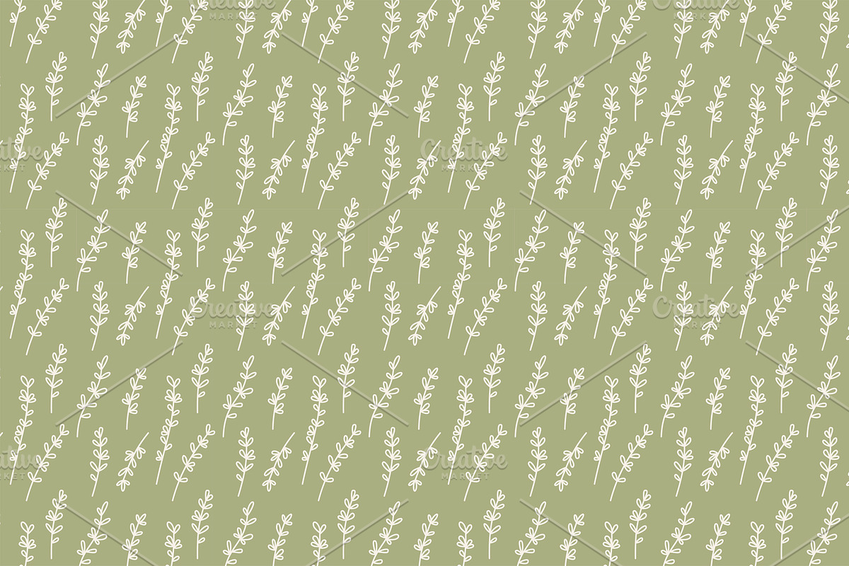 Romantic Geometry patterns, a Pattern Graphic by Lyolya Profitrolya (Photo 2 of 9)