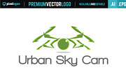 Urban Sky Camera Logo, a Branding & Logo Template by pixelogan (Thumbnail 2 of 4)