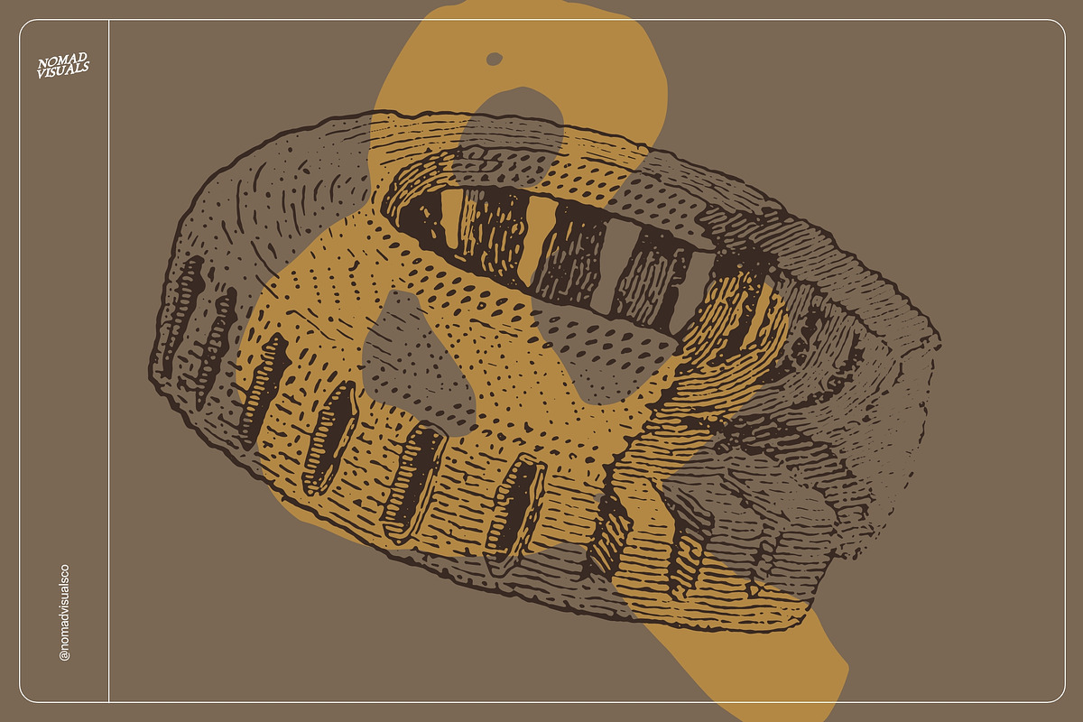 Stonehenge - Illustrations and Plans, an Illustration by Nomad Visuals (Photo 4 of 14)