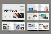 Modern Architecture Portfolio Design, a Brochure Template by MightyDesign (Thumbnail 1 of 8)