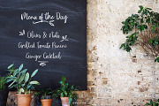 Oh Livey brush script font, a Script Font by Angele Kamp (Thumbnail 4 of 8)