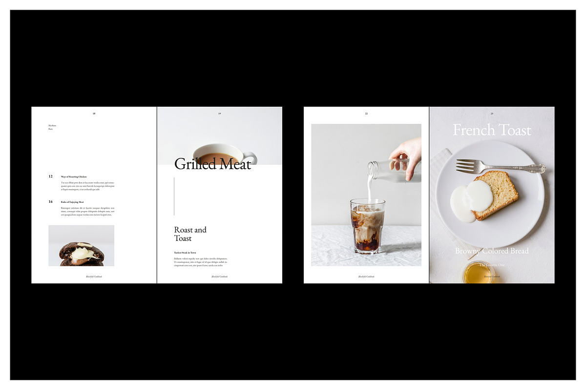 BLUSHFUL Recipes Book Cookbook, a Magazine Template by Arif Tri Ananta (Photo 5 of 14)