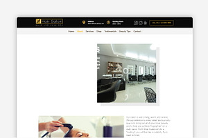 Hair Salon WordPress Theme