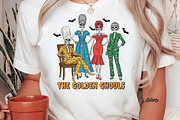 The Golden Ghouls Girls Halloween, an Illustration by Craft Nest (Thumbnail 2 of 7)